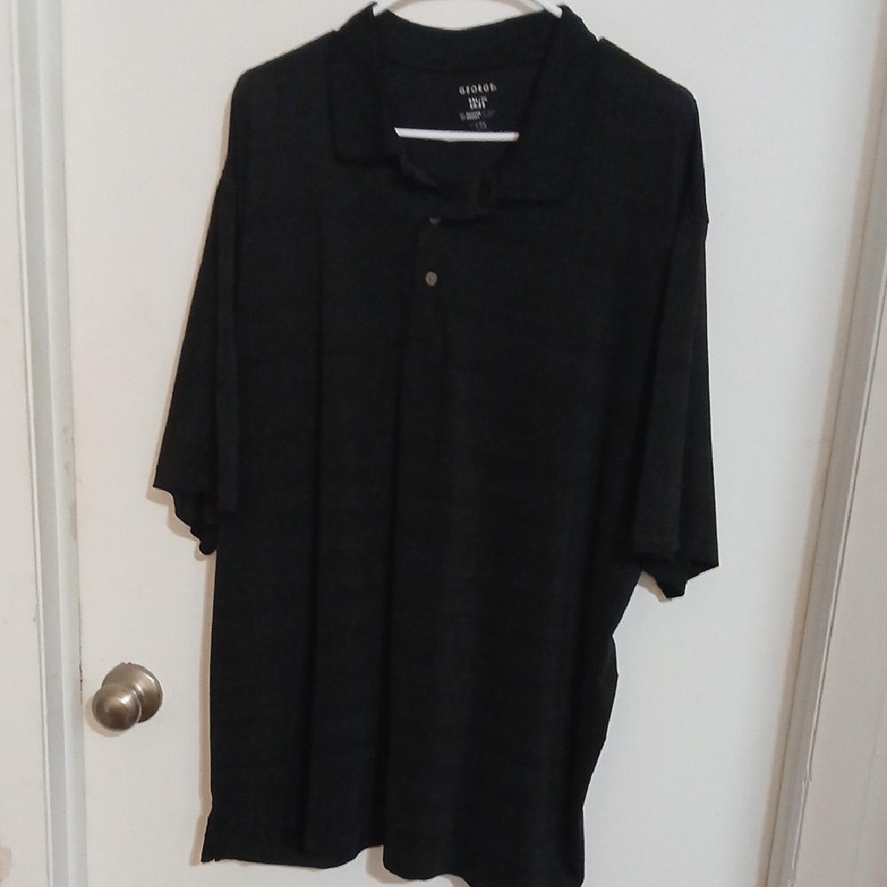 George Black Polo Shirt Classic Style